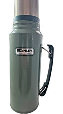 Vintage Stanley EN12546 Classic Thermos with Handle & Stopper & Cup 1.1 Quart picture