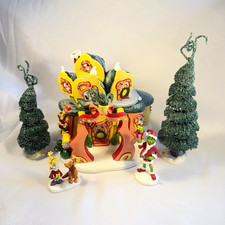 Dept 56 Cindy Lou Who’s House Grinch 2000 RETIRED 56.59004 Set Box RARE picture