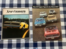 2 Vintage 1967 Chevrolet SS Camero Chevelle Corvette Chevy II Sales Brochures  picture