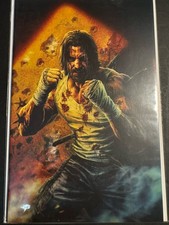 BRZRKR #1 (2021) - GRADE NM - LIMITED 1:100 RETAILER INCENTIVE BERMEJO VARIANT picture