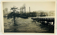 Vintage RPPC Eloyes France Moselle River Flood Bridge Collapse Photo P. Sonrel picture
