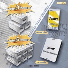 【Free Shipping】CardFun Official Marvel Rivals Eternal Glory Hobby Box 1 Box picture