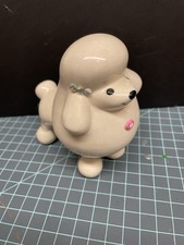 Ceramic Poodle Bank picture
