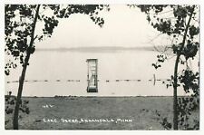 Lake Scene at Annandale, Minnesota RPPC picture