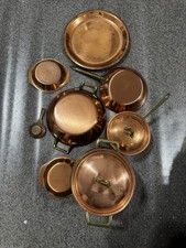 Vintage Paul Revere 1776-1976 Bicentennial Copper Cookware Lot 8+ Pc picture