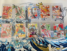 BANDAI ROUND1 ONE PIECE 10-Card Promo Full Set NM picture