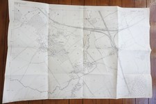 1922 Kingham GWR Chipping Norton Gloucester Railway OS Railway Map picture