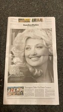 The New York Times Sunday August 30 2026 DOLLY PARTON Bedazzled,Bewigged and... picture
