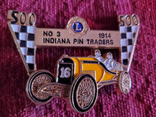 Lions Club PinNo.3 Indiana Pin Traders 1914 picture