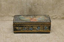 Egyptian Isis Jewelry Box Stone Sculpture, Ancient Mythology picture