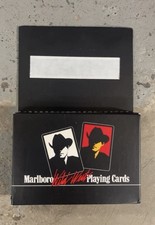 1991 marlboro wild west playing cards 2 decks brand new sealed picture