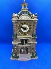2003 Lemax Winter Glen by Dillard's Renaissance Square Clock Tower picture