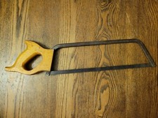 Vintage 1040's Millers Falls Co Meat Saw No. 83 Greenfield Mass USA Wood Handle picture