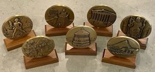 Seven Wonders of The Ancient World Bronze Medals by Medallic Art Company 3