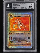 Pokemon Kabutops 27/110 Legendary Collection 2002 Reverse Foil BGS 8.5 picture
