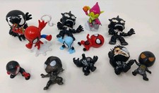 Marvel Mini Spiderman Venom Figure Lot Of 12 picture