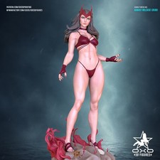 1:8 Scarlet Witch Summer Edition Marvel Fan Art UNPAINTED Resin Garage Kit picture
