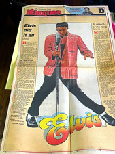 The Birmingham News Marquee Souvenir “Remembering The King”8/14/1987 +bonus picture