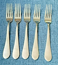 BOSTON ANTIQUE By TOWLE - 5 Dinner Forks - 8 1/4” Glossy Stainless Flatware picture