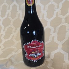 Budweiser St. Louis Cardinals World Series Champions Collectible Glass Bottle picture