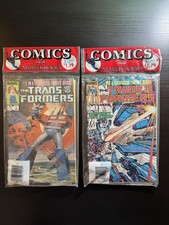 Vintage 1985 Marvel SEALED 3-Packs Transformers #1-6 Complete TRU Tag DIRECT Set picture