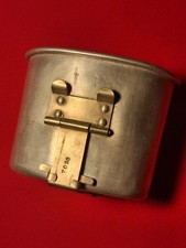Original WW1 US Canteen Cup L.F.&C. 1918 WWI US Army Vet ID  picture