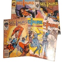 Vintage Sectaurs Warriors Of Symbion #1 - 5 Marvel Comics 1985 Comics picture