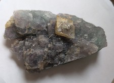 Canadian Barite on Fluorite  picture