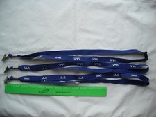 Lot of 3 ULA Lanyard Blue Neck Strap, United Space Alliance, NASA picture