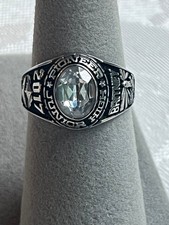 GLLZN 2017 Pioneer Junior High School Class Ring With Student's Name Size 6 picture