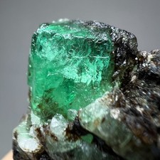 Stunning Gem-Grade Emerald Crystal on Matrix - Natural Beryl, 679CT from PAK picture