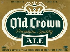 Old Crown Ale Label 9