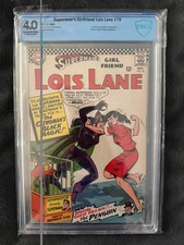 SUPERMAN'S GIRLFRIEND LOIS LANE #70 (1966) - CBCS 4.0- 1ST SILVER AGE CATWOMAN picture