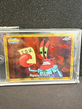 Topps 2025 Chrome SpongeBob Pappy Krabs #57 36/50 picture