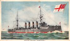 1916 Steam Yacht Neried Owned Col O G Staples 1000 Islands NY Vintage Postcard picture