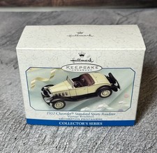 1999 Hallmark 1932 Chevrolet Roadster Die Cast Ornament Vintage Series New OOB picture