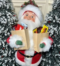 Byers’ Choice Caroler HTF HERSHEY Santa Claus🍫 picture