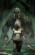 🔥 SWAMP THING IS KILLING THE CHILDREN #1 IVAN TALAVERA Virgin Variant LTD 750 picture