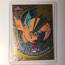Topps Chrome 1998 Pokémon TV Animation Edition #149 Dragonite Hologram Card picture