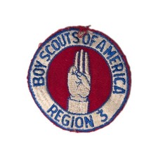 Boy Scouts Patch 1970s Pledge Region 3 picture