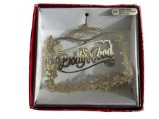 Nation’s Treasures Dollywood Genuine 24K Gold Finish Brass Ornaments New In Box picture