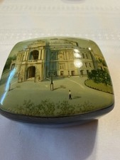 Ukrainian Lacquer Box Odecca Opera House Signed Gargarin 2004 Vintage picture