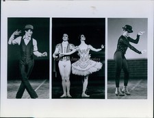 1980S Theater Ballet Performance Dancers In Costume Photo 7x9 picture