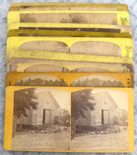 Mixed Lot of 10 Stereoviews, 1880s/1910s, All USA, No Lithographs, Lot4 picture