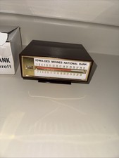 Vintage Coin Bank by Gerett IOWA-DES MOINES NATIONAL BANK w/ Key picture
