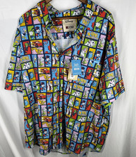 RSVLTS Disney “D23 Gold Member Exclusive” Button Down Men’s Shirt 3XL / XXXL picture