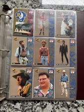 excellent condition, 1993 topps jurassic park cards set, huge lot picture