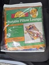 Vintage Disney The Lion King Pillow Lounger 60 X 30 Kids Rare Sealed picture