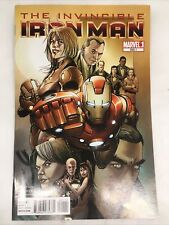 The Invincible Iron Man #500.1 Marvel Comics Salvador Larroca 2011 picture