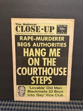 1967 May National Close-Up Newspaper, Murderer Says Hang Me/Courthouse Steps 10U picture